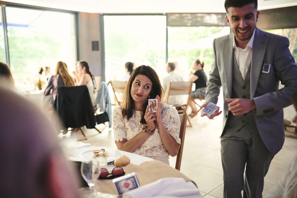 Magicien mariage élégant Bretagne