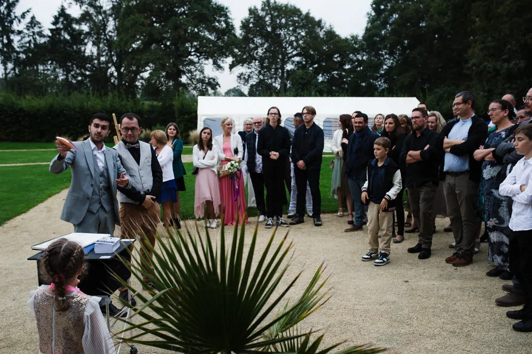 Magie mariage château Bretagne